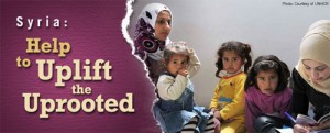Syria: Help to Uplift the Uprooted