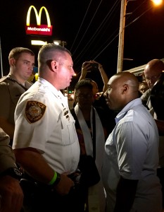 Rev. Willis Johnson and Ferguson Police