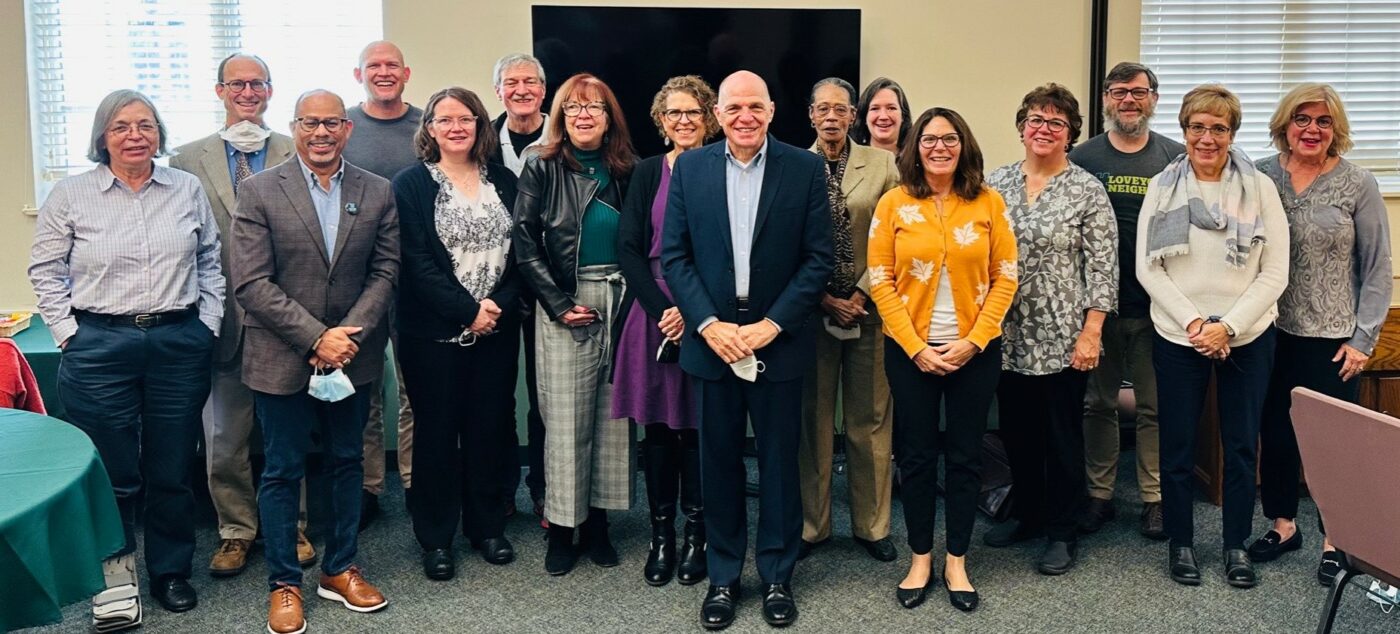 Schol returns to EPA, meets with clergy Eastern PA Conference