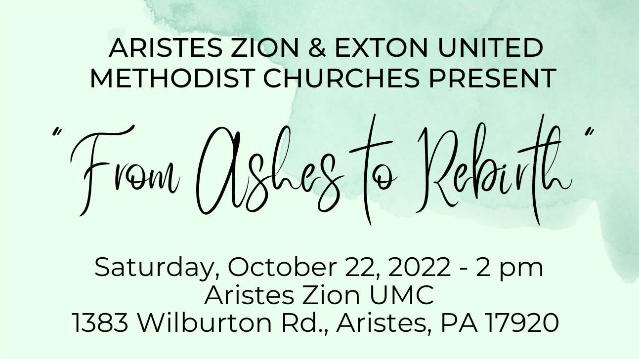 Featured image for “Exton UMC to remember Centralia “From Ashes to Rebirth” Oct. 22”