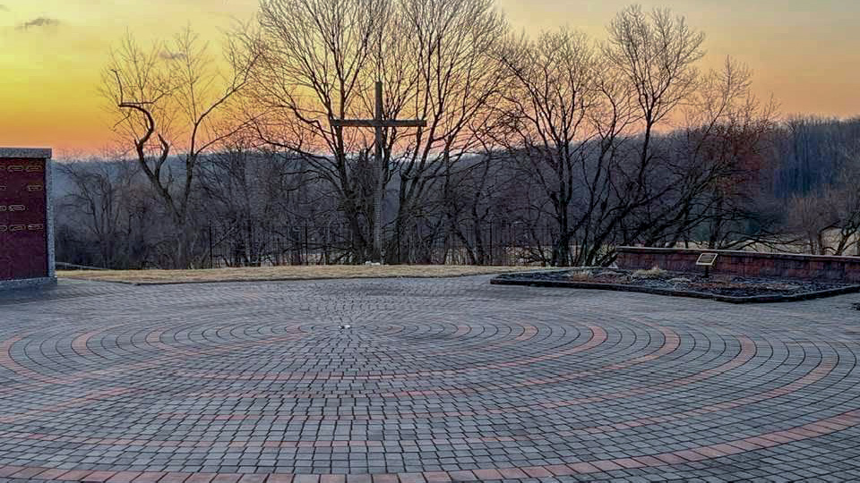 Ash Wednesday sunrise at Hopewell UMC. Rev. Dawn Taylor-Storm photo.