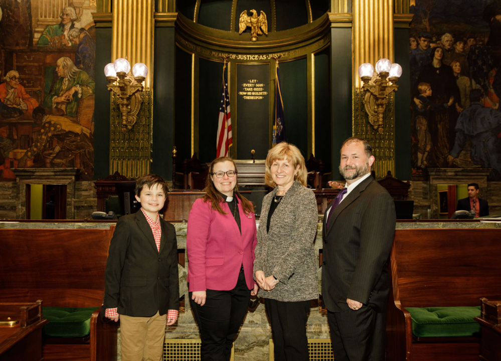 Featured image for “Pastor serves as PA Senate Chaplain for a Day”